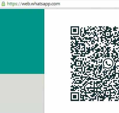 Whatsapp web-QR code 