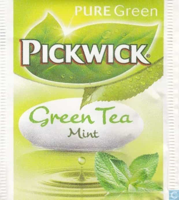 pickwick green tea mint