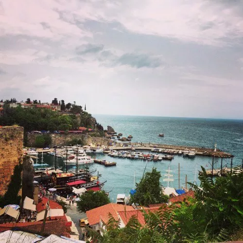 Haven Antalya zeezicht