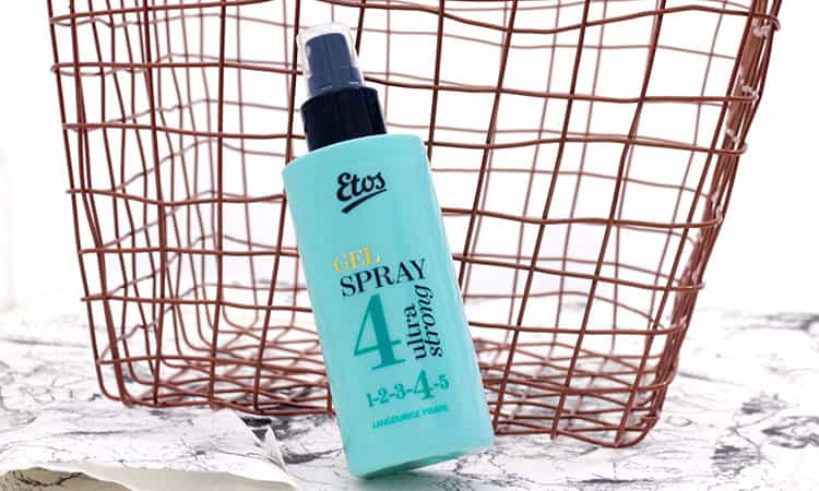 Etos Hair Oil, Hair Serum, Sea Saltspray & Gelspray