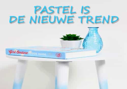 pastel is de nieuwe trend