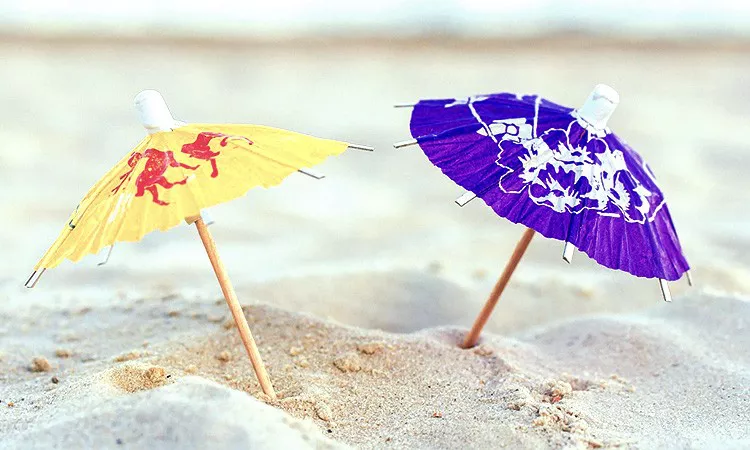 tips voor warme dagen - parasolletjes