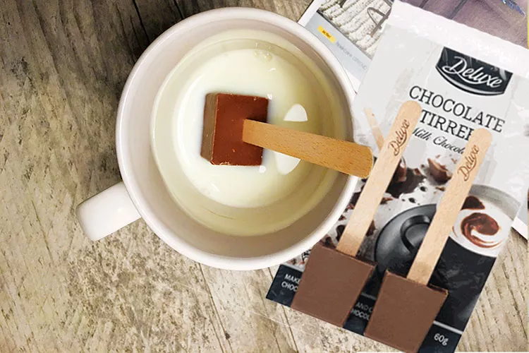 Delicieux - Blok of Choc voor chocolademelk van Lidl