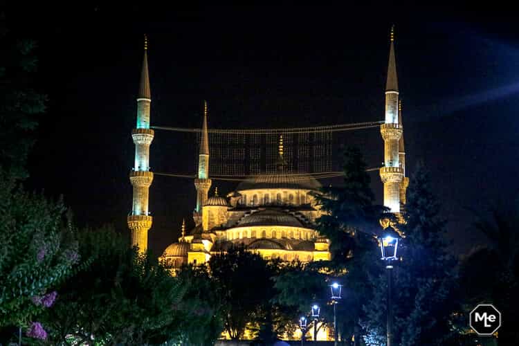 Bezienswaardigheden in Istanbul - blauwe moskee