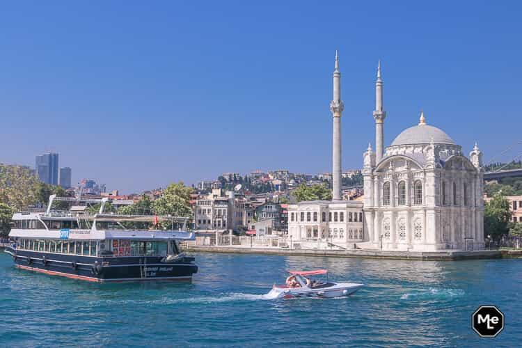 Bezienswaardigheden in Istanbul- ortakoy moskee