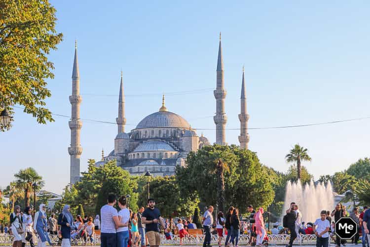 Bezienswaardigheden in Istanbul-Sulthan Ahmet Moskee