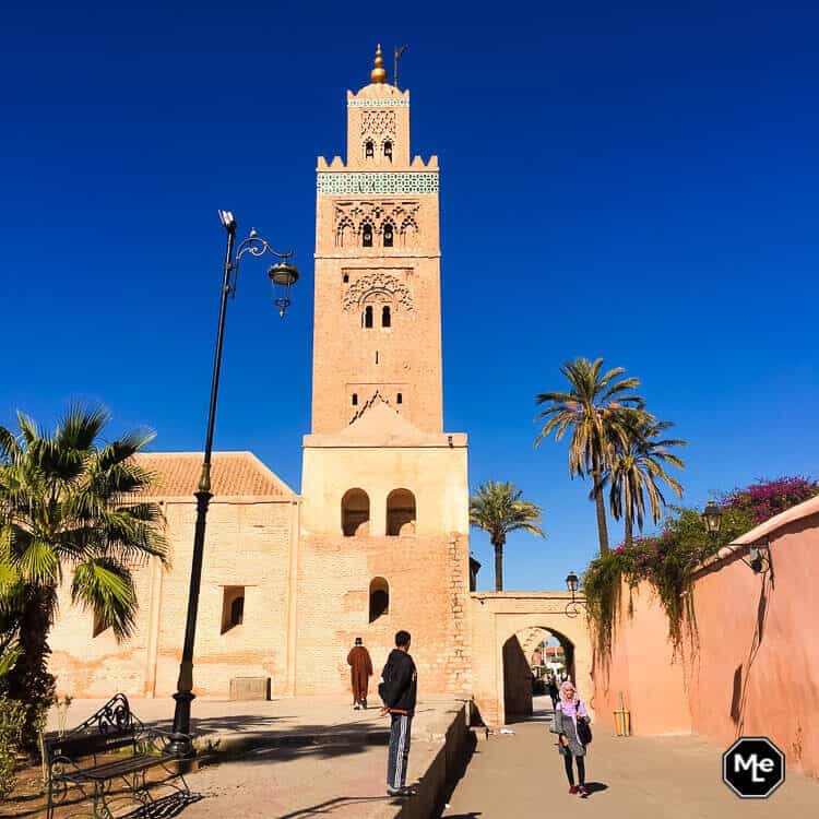 Marrakech travel report-Koutbia moskee
