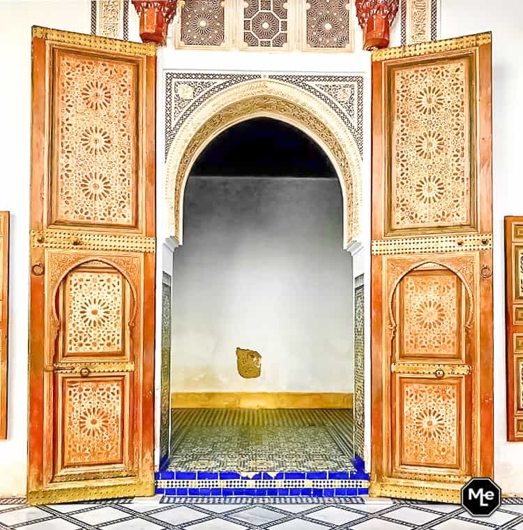Marrakech travel report-bahia paleis