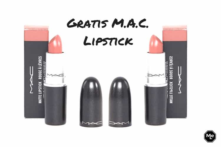 MAC gratis lipsticks