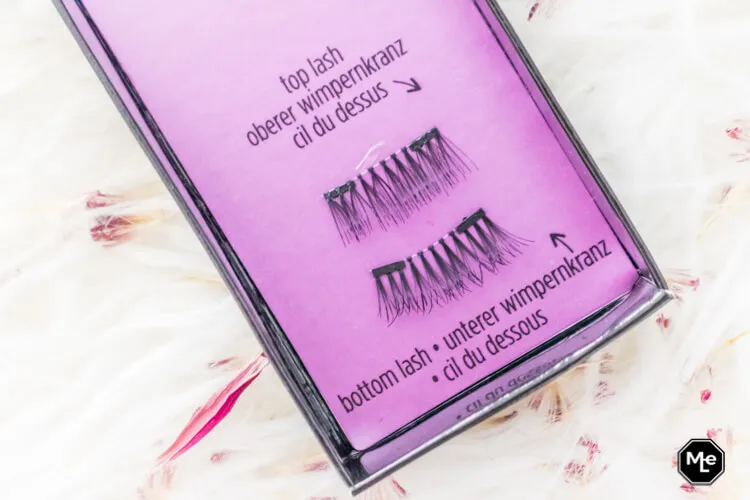 Essence magnetische wimpers - close-up wimpers onder en bovenkant