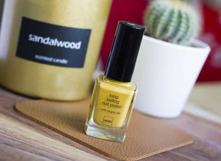 Hema Longlasting Nailpolish Golden Yellow