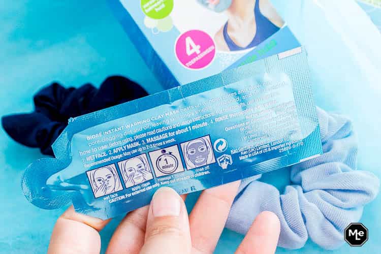 Bioréverwarmend klei-masker met hoe te gebruiken