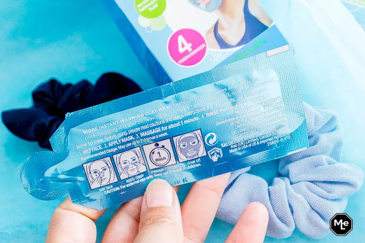 Bioréverwarmend klei-masker met hoe te gebruiken