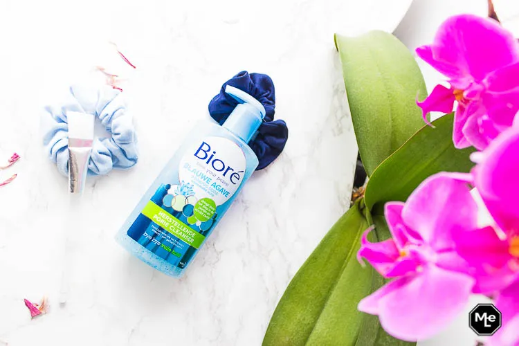 Bioré herstellende porie cleanser met blauw agave en Baking soda