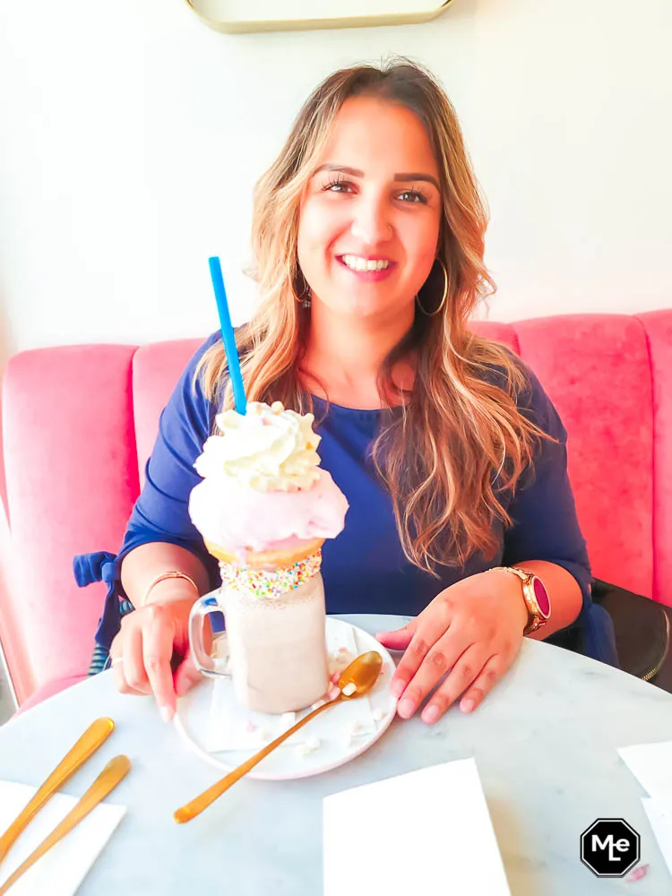La Fille Café- me and my freakshake