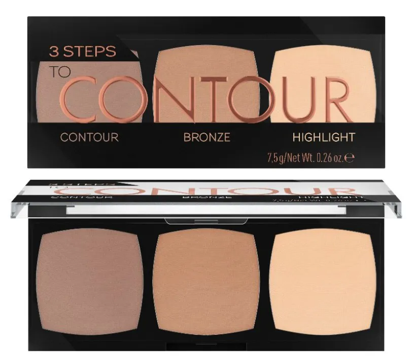 Catrice - 3 Steps To Contour Palette - 010 Allrounder.