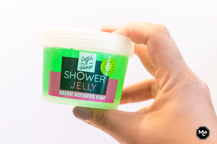 Kruidvat Catch en Shine Shower Jelly - green goddes kiwi