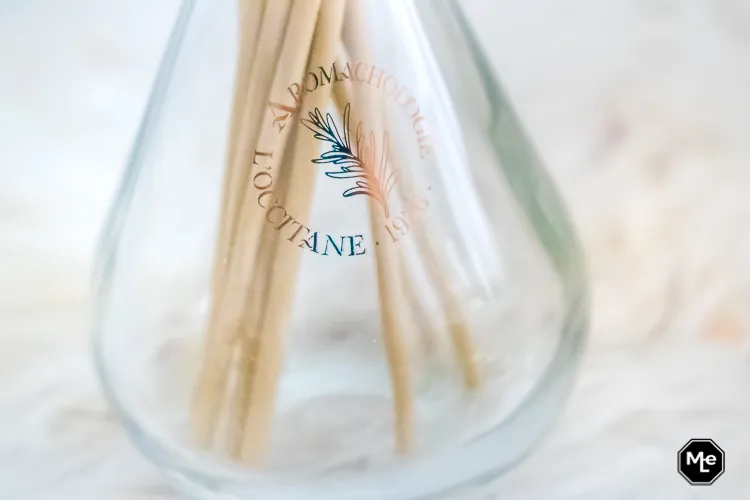 Close-up L' occitane parfumverspreider uit Home Collectie in de geur Souffle de Liberté