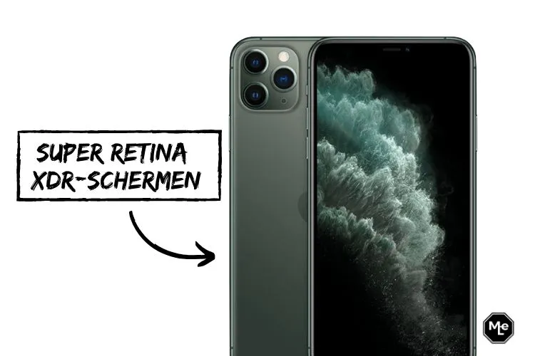 iPhone 11 Super Retina XDR-schermen