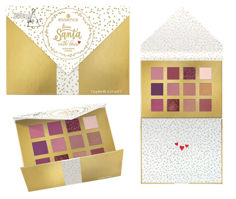 ESSENCE TREND EDITION ‘FROM SANTA WITH LOVE’ – EYESHADOW PALETTE
