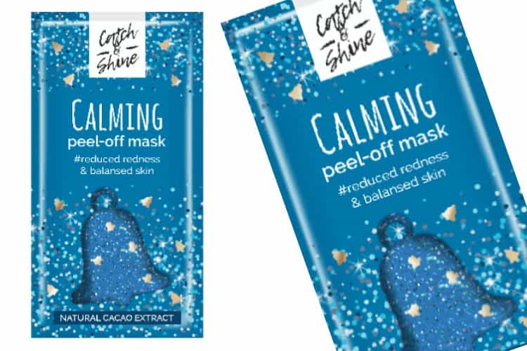 Catch en Shine Peel-Off Glittermasker - Calming