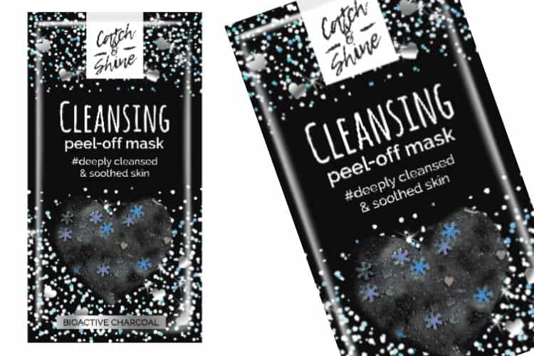 Catch en Shine Peel-Off Glittermasker - Cleansing