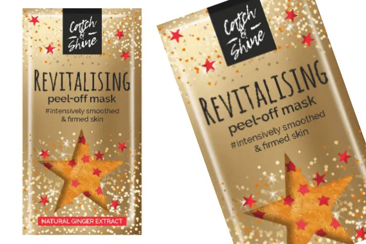 Catch en Shine Peel-Off Glittermasker - Revitalising