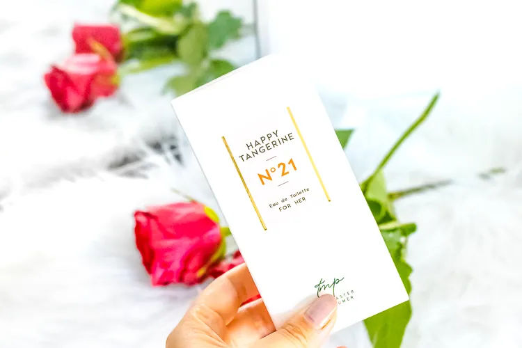 N°21 Happy Tangerine voorkant verpakking
