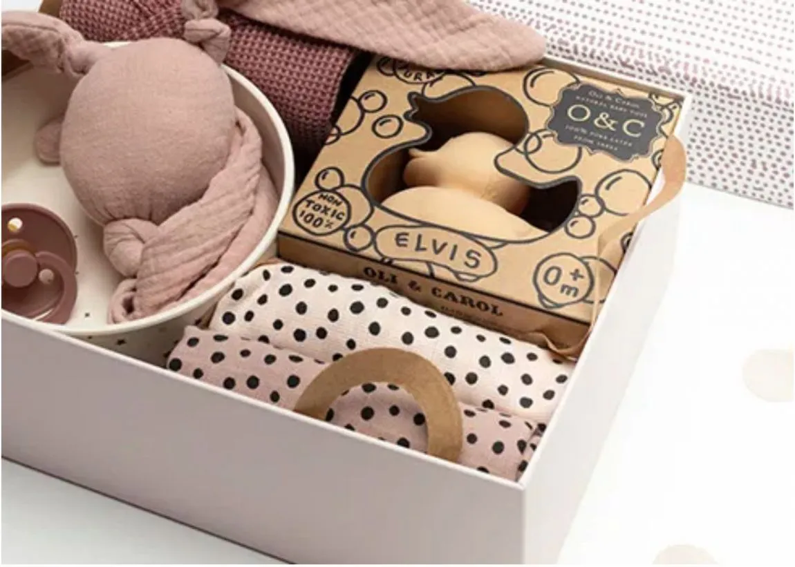 Babypark Giftbox Happy Dots / Nude