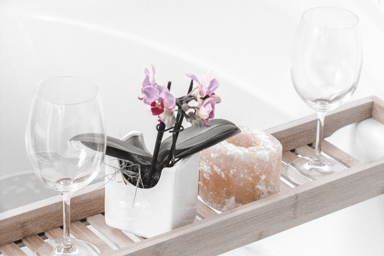 valentijns tips Wellness in je eigen badkamer