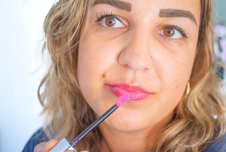 close-up gezicht make-up