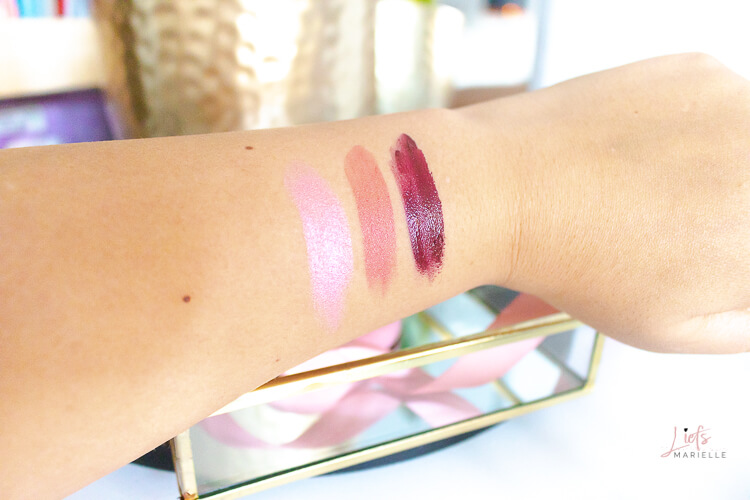 Hema Moisturizing Lipsticks - swatches