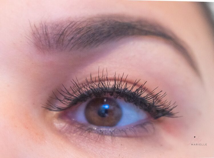 oog after Ardell Magnetic Lashes 