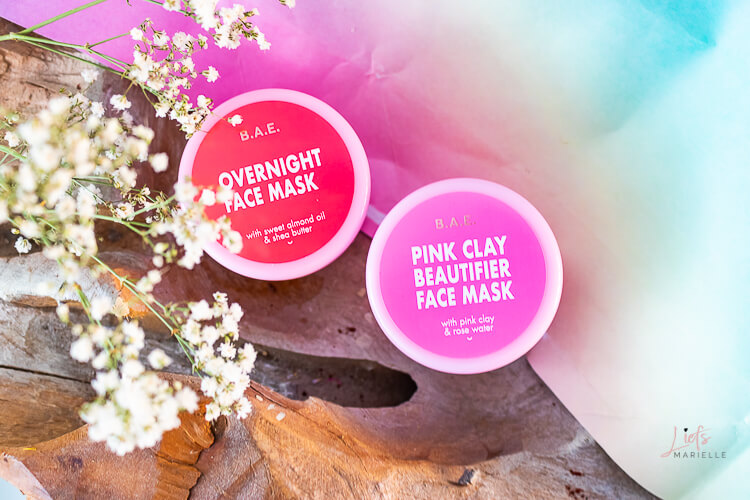 Hema B.A.E. Maskers  | Pink Clay Beautifier Face Mask & Overnight Face Overnight Face Mask