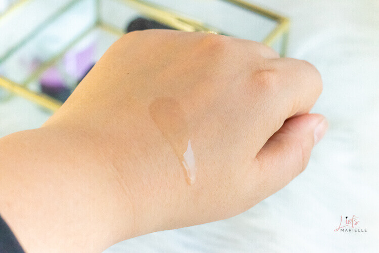 Loreal Liss Unlimited Primrose Oil swatch