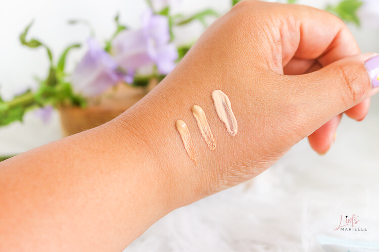 Essence Hydro Hero Tinted Cream Review swatches