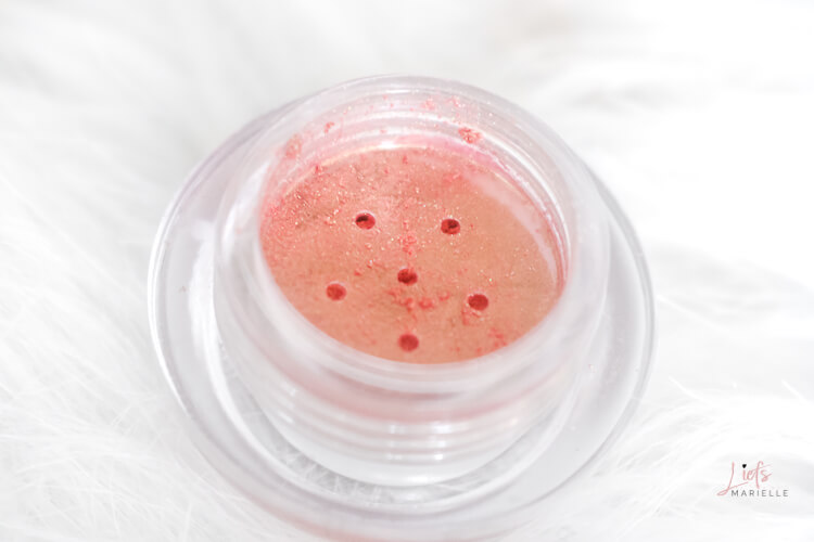 Close-up losse pigment oogschaduw affect cosmetics.