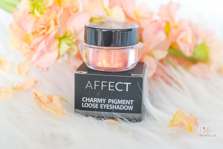 Affect Cosmetics charmy pigment loose eyeshadow verpakking