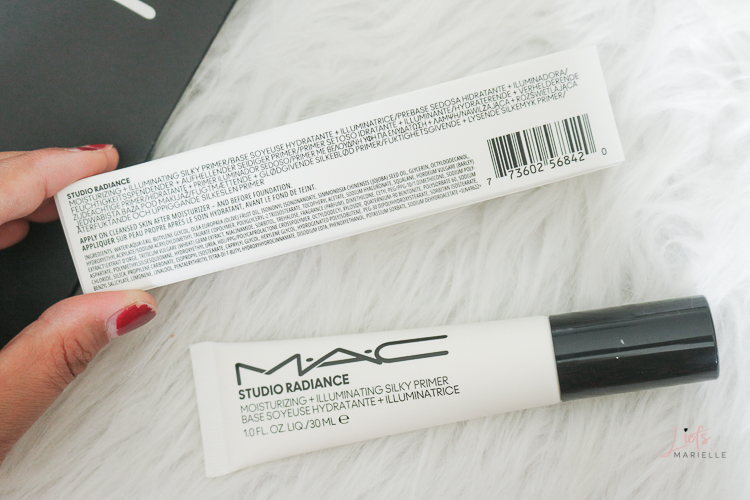 ingrediënten MAC cosmetics - Studio Radiance Moisturizing + Illuminating Silky Primer 