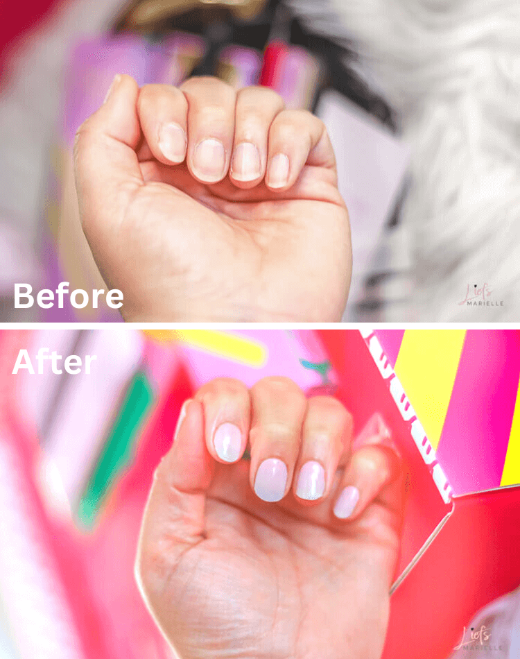 Maniac-Nails-review before after nagelstickers (1)