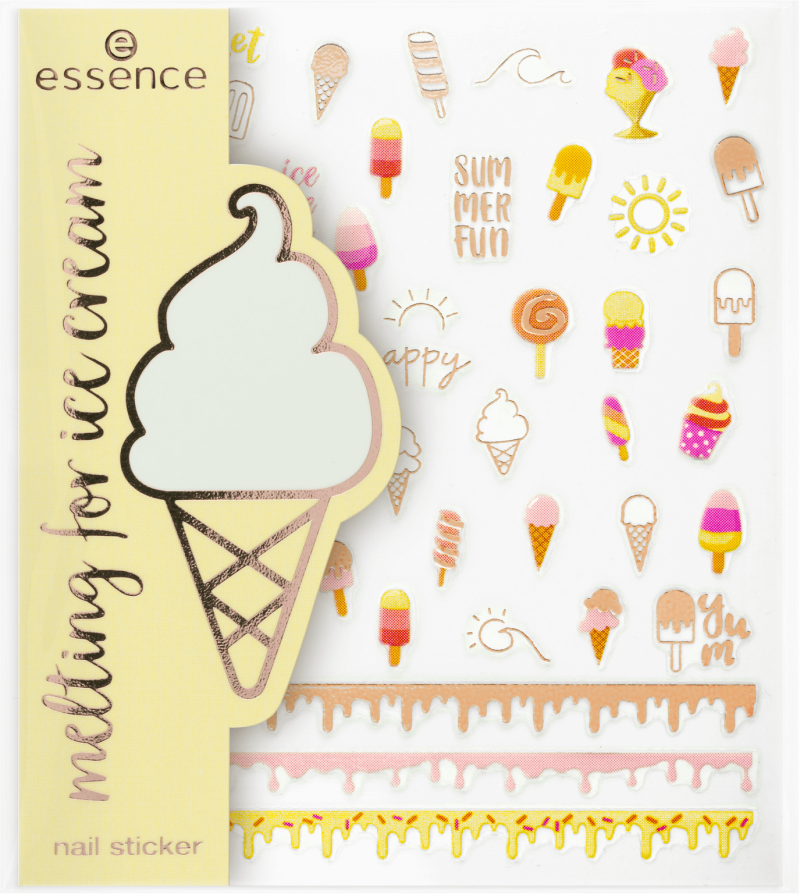 essence melting for ice cream Trend Edition nail stickers (1)