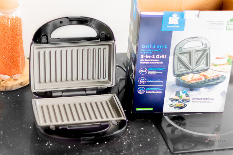 BK 3-in-1 Grill review panini platen
